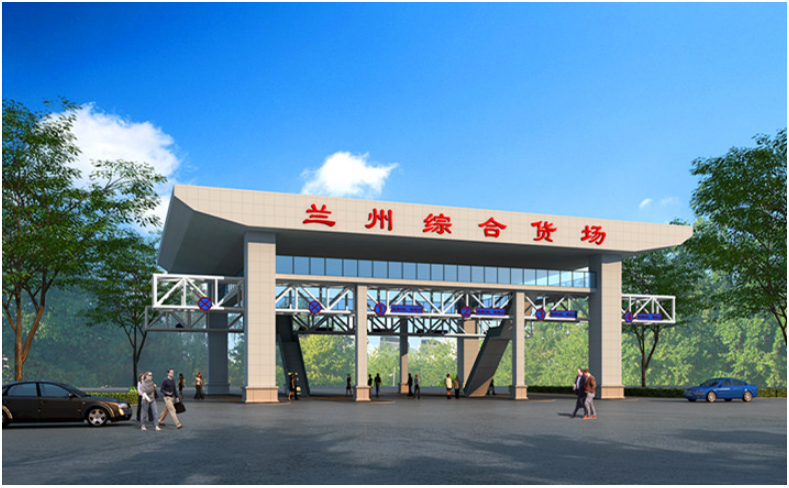蘭州綜合貨場智能大門